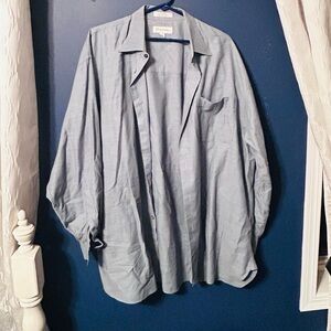 John W. Nordstrom Light Blue Shirt Jacket